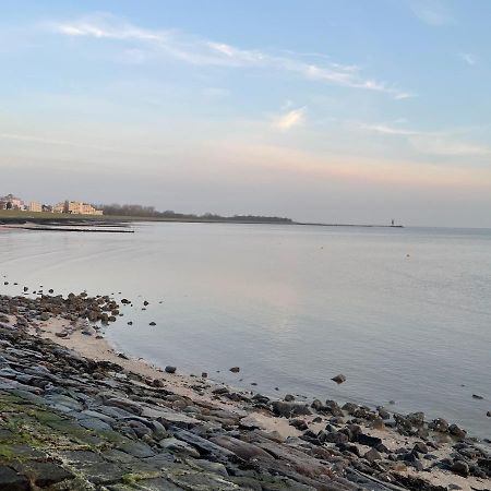 Seedeich Cuxhaven Buitenkant foto
